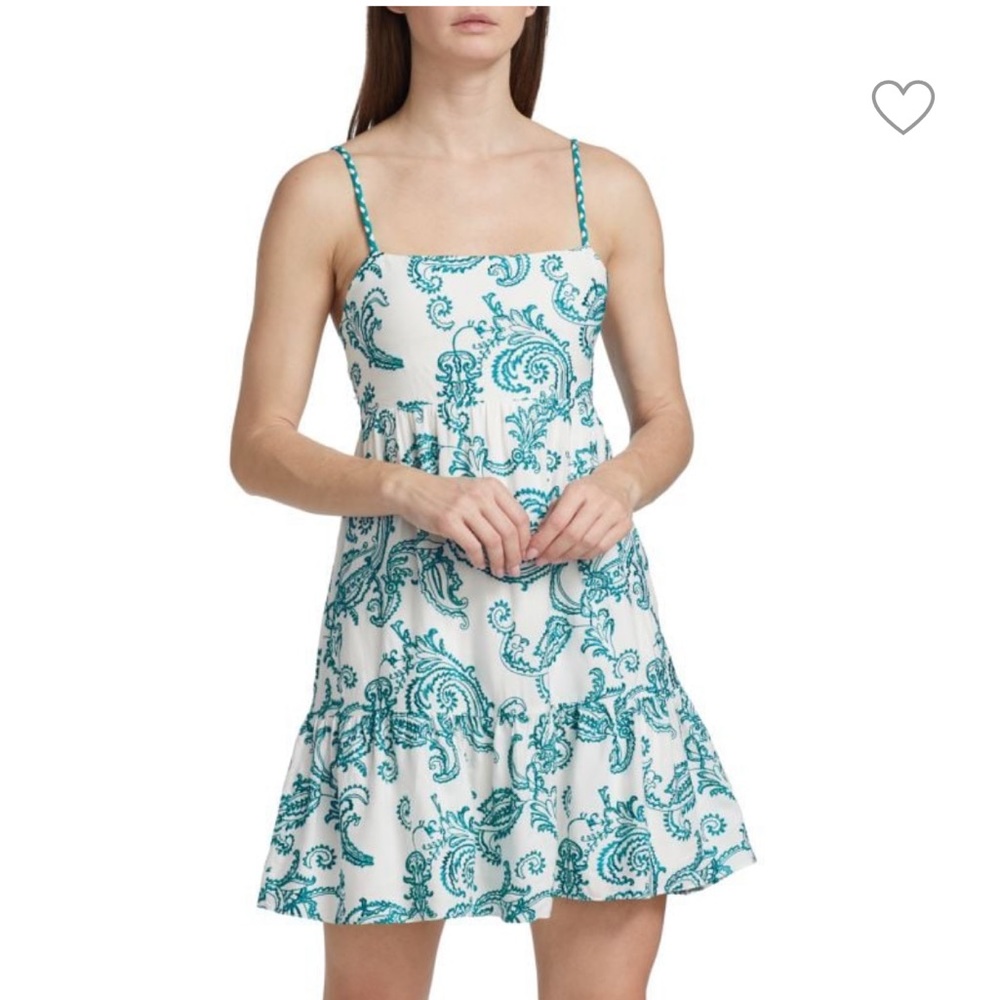 NWT Alice + Olivia Khira Paisley Minidress